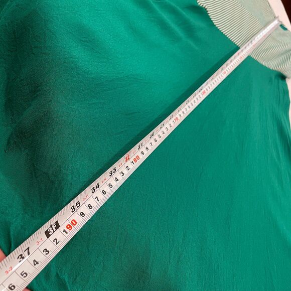 ~ Sm Anthropologie Maeve Dress Asymmetrical Cameron Green Striped Tank Boho - Picture 8 of 16